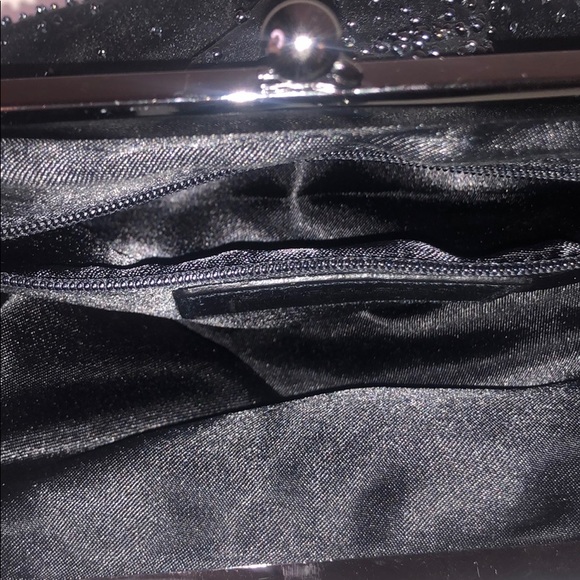 Black Beaded Express Clutch - Picture 6 of 10